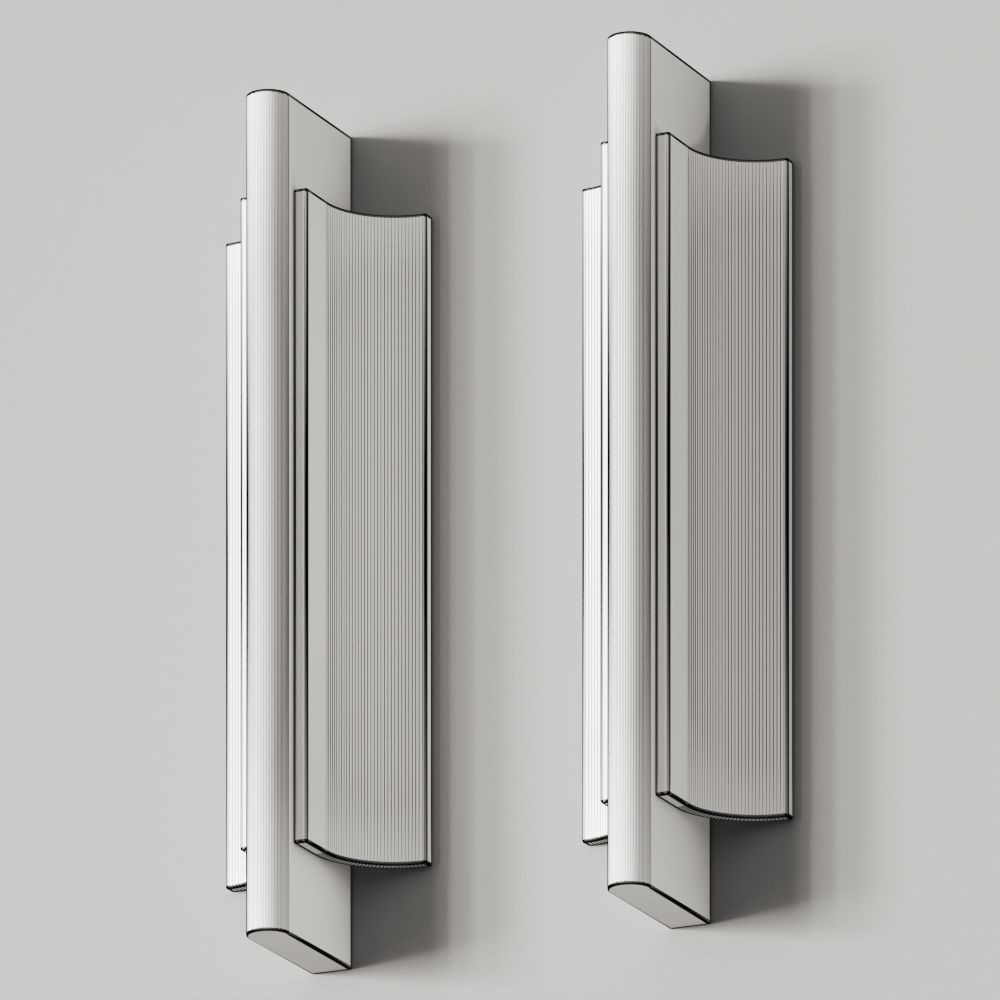 Pouenat Timide Sconces 3D model_1