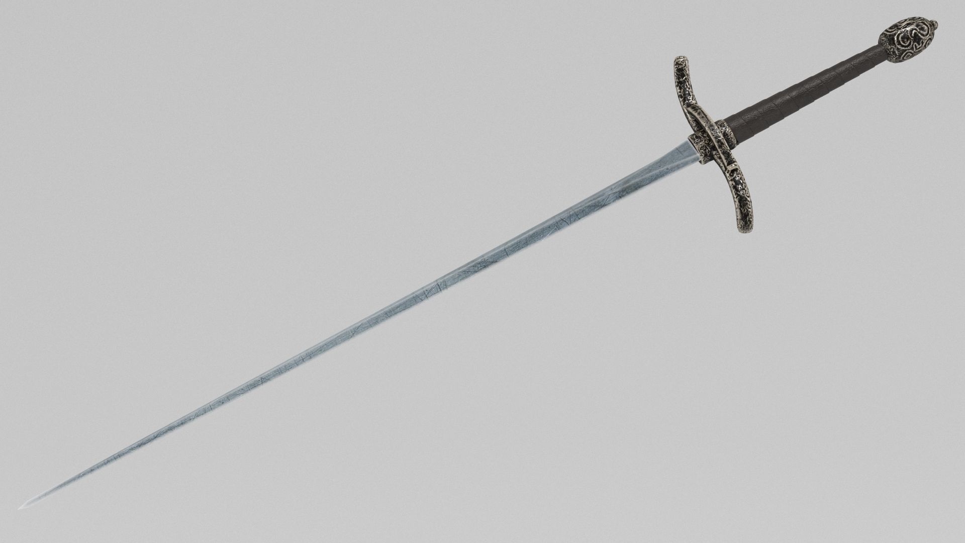 Aria Stark Sword From Game Of Thrones 3D model_1