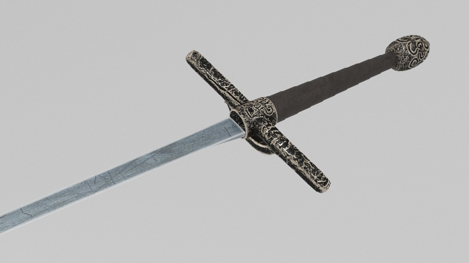 Aria Stark Sword From Game Of Thrones 3D model_4