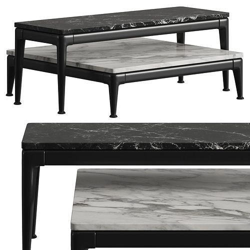 Flexform Pico Coffee Tables Complication 1 3D model