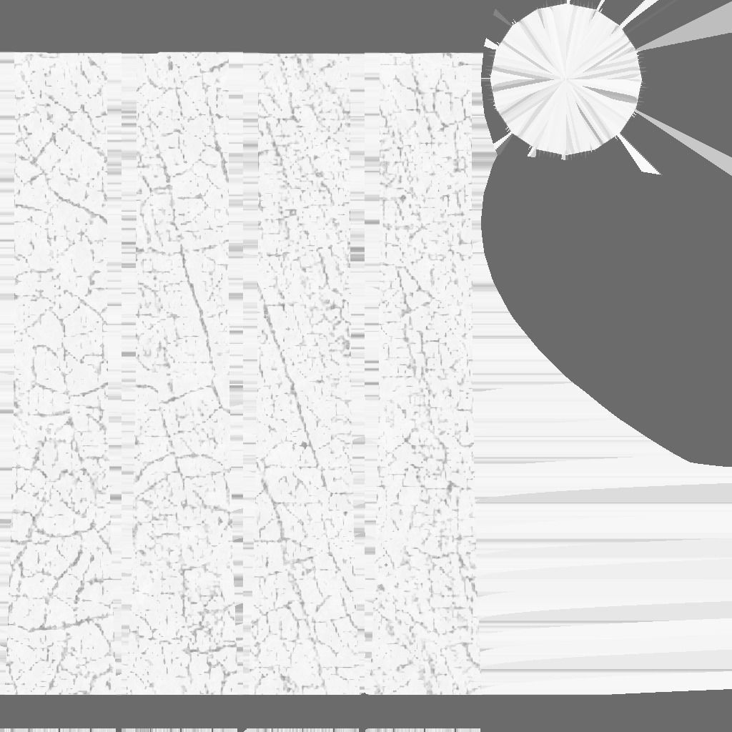 Baseball bat Low-poly 3D model_43