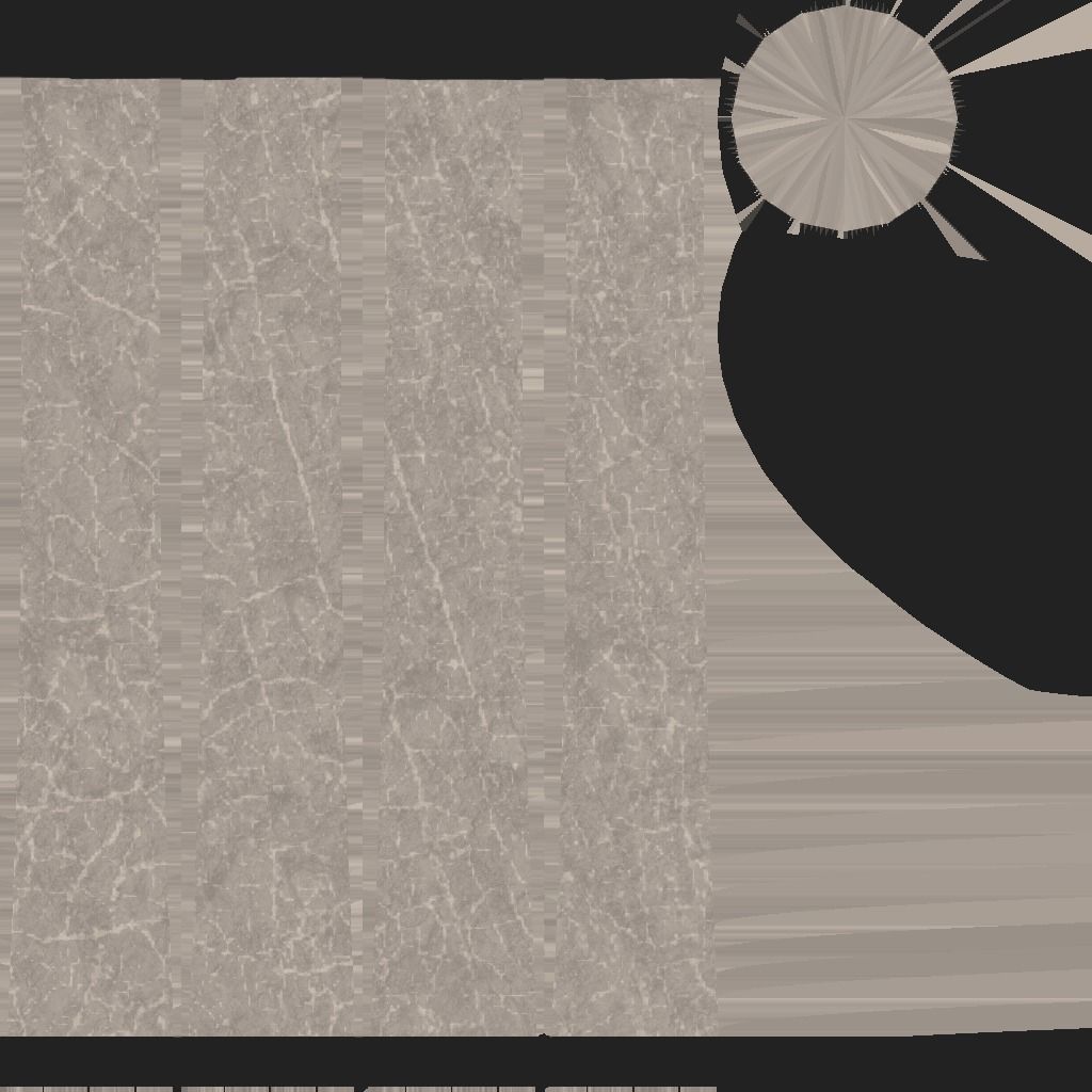 Baseball bat Low-poly 3D model_38