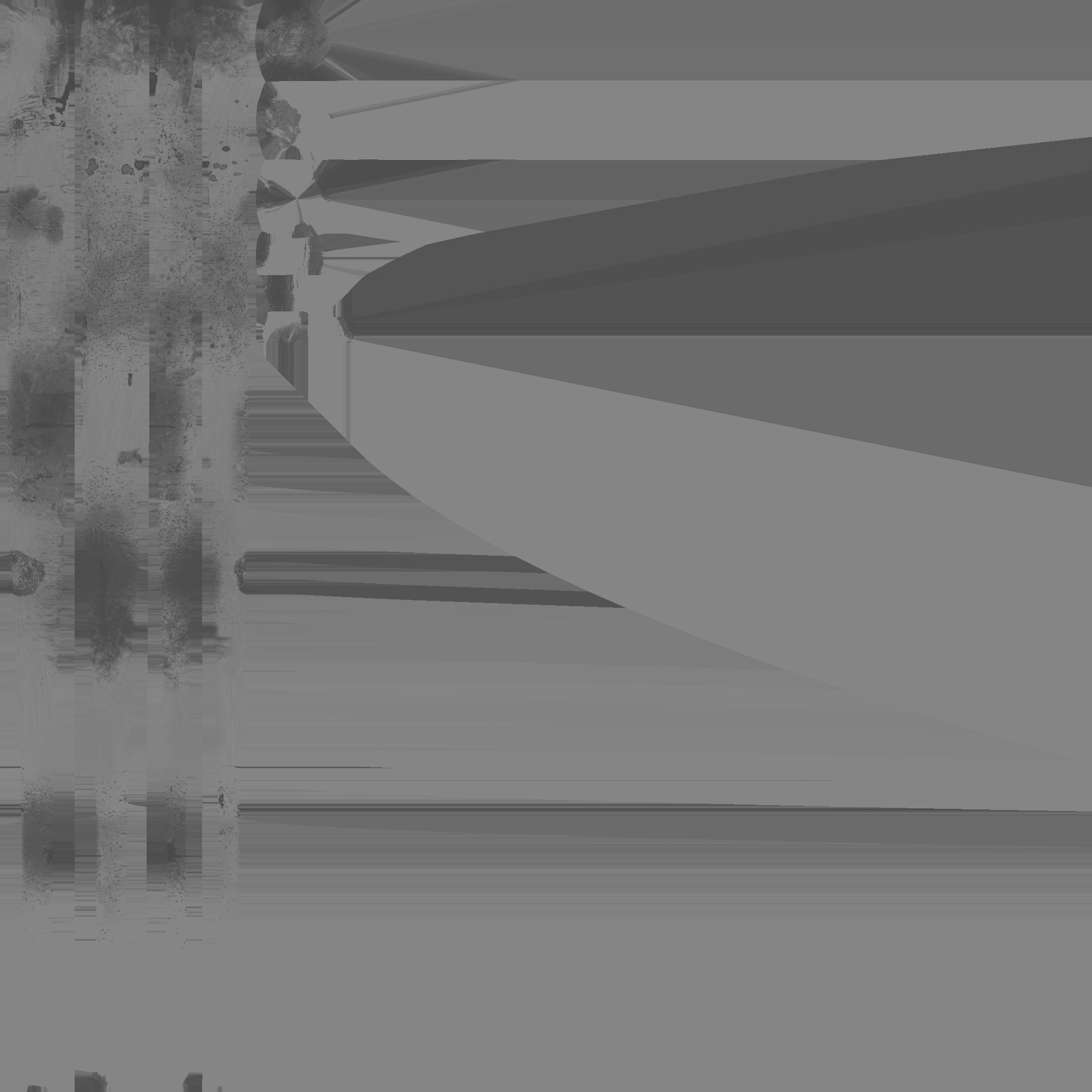 Baseball bat Low-poly 3D model_13