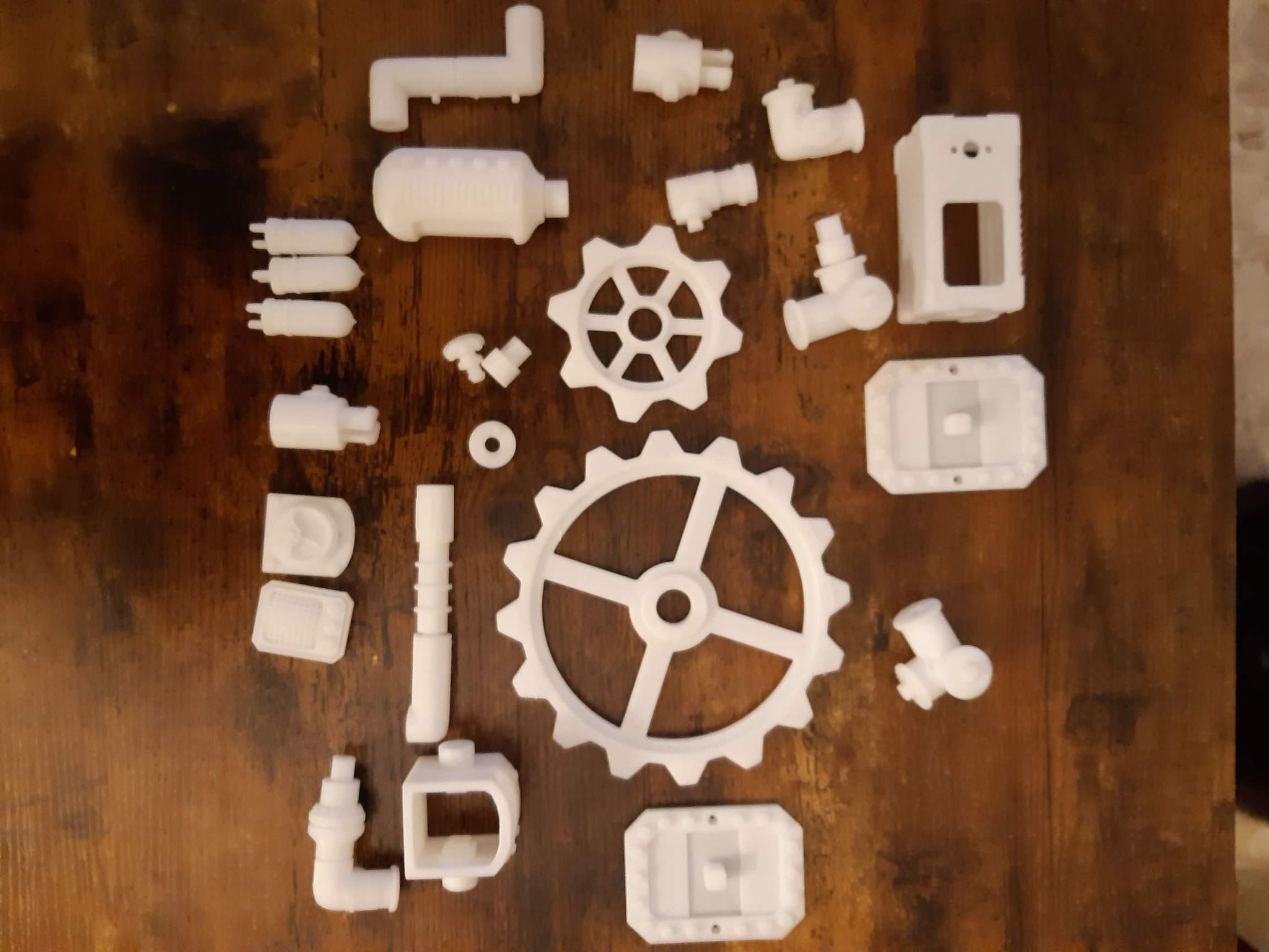 Machinery Wall Decoration - Printer Ready 3D print model_4