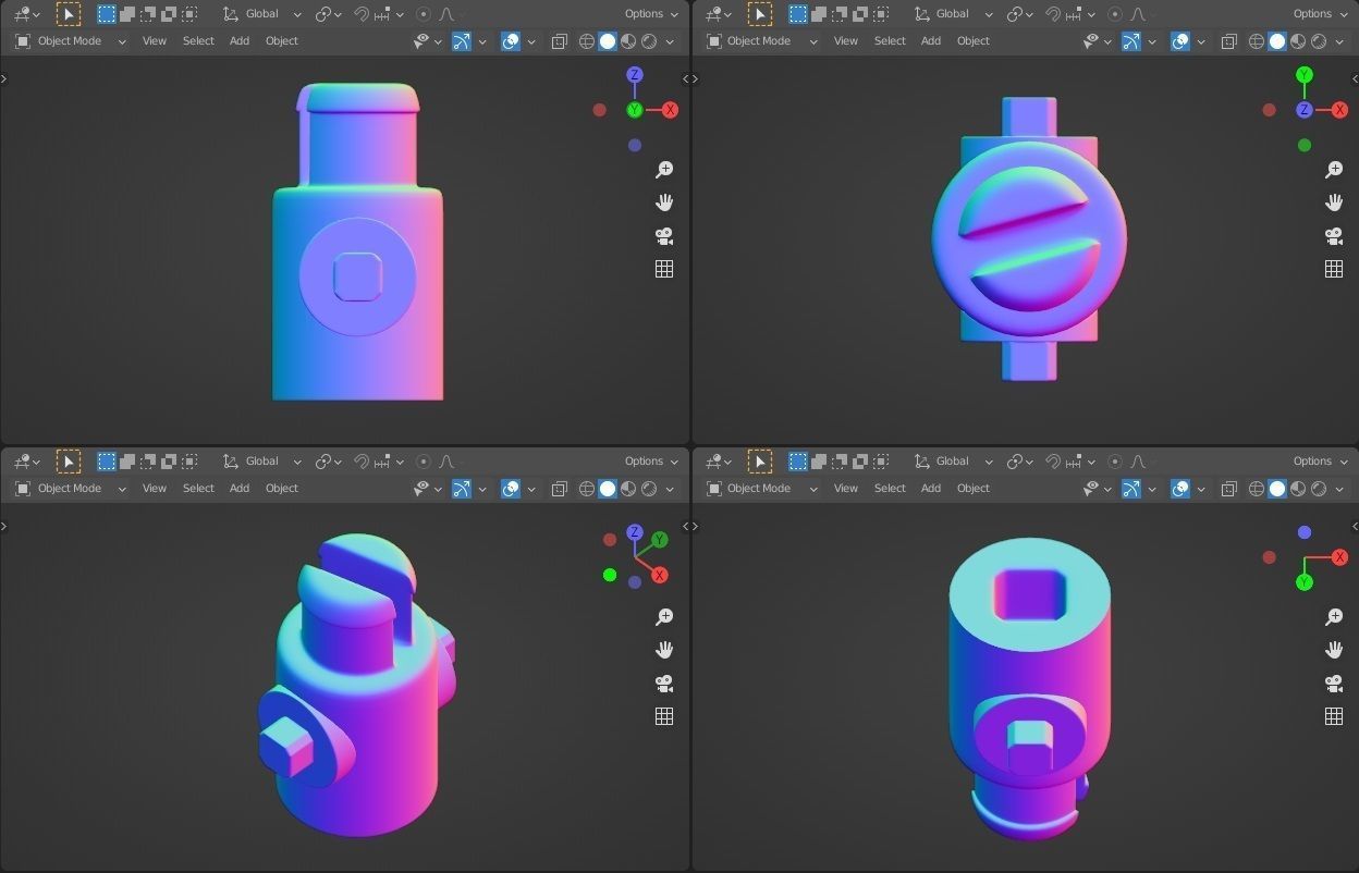 Machinery Wall Decoration - Printer Ready 3D print model_35