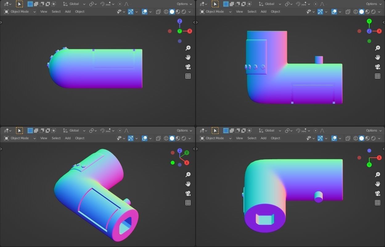 Machinery Wall Decoration - Printer Ready 3D print model_30
