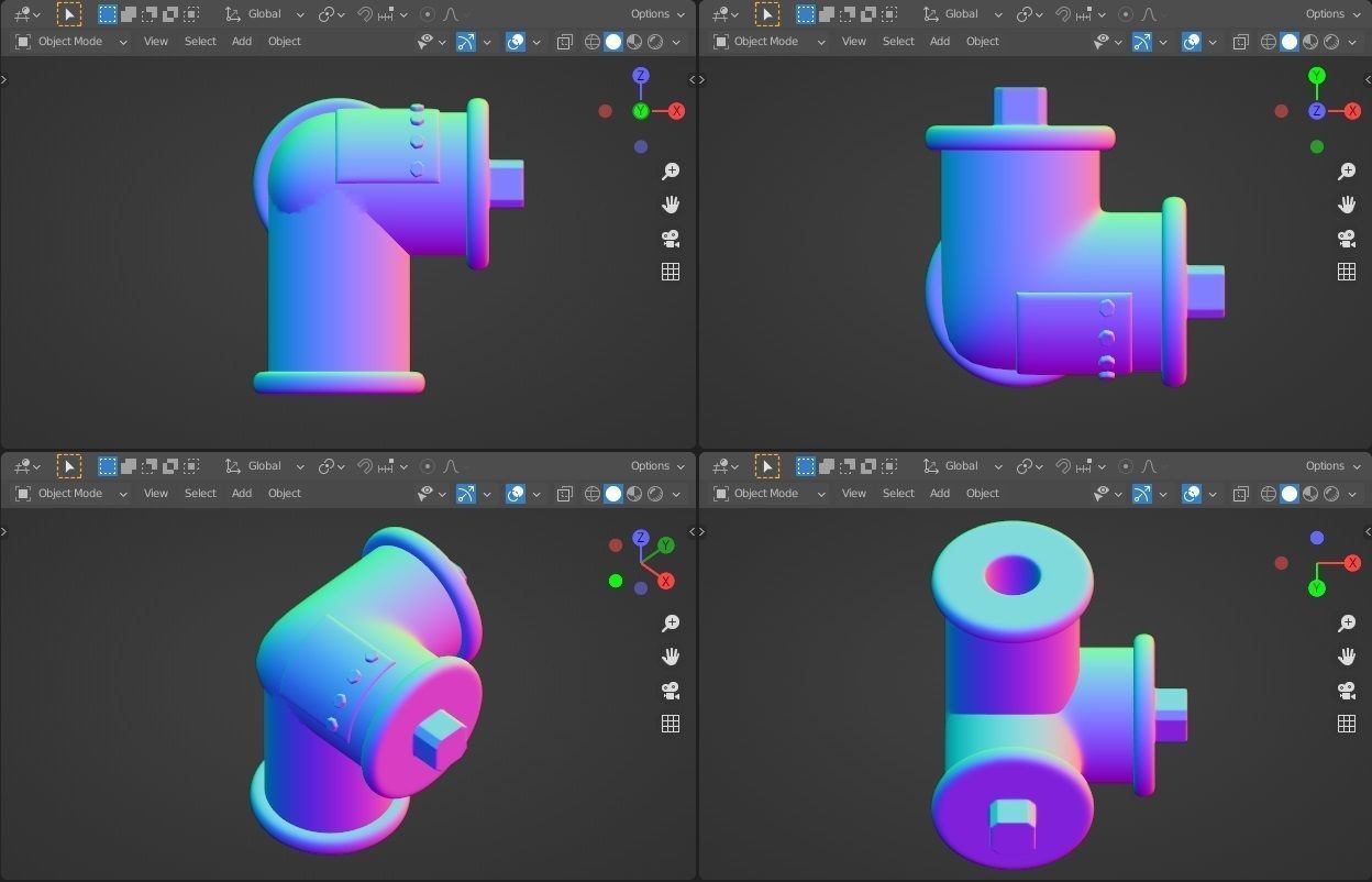 Machinery Wall Decoration - Printer Ready 3D print model_24