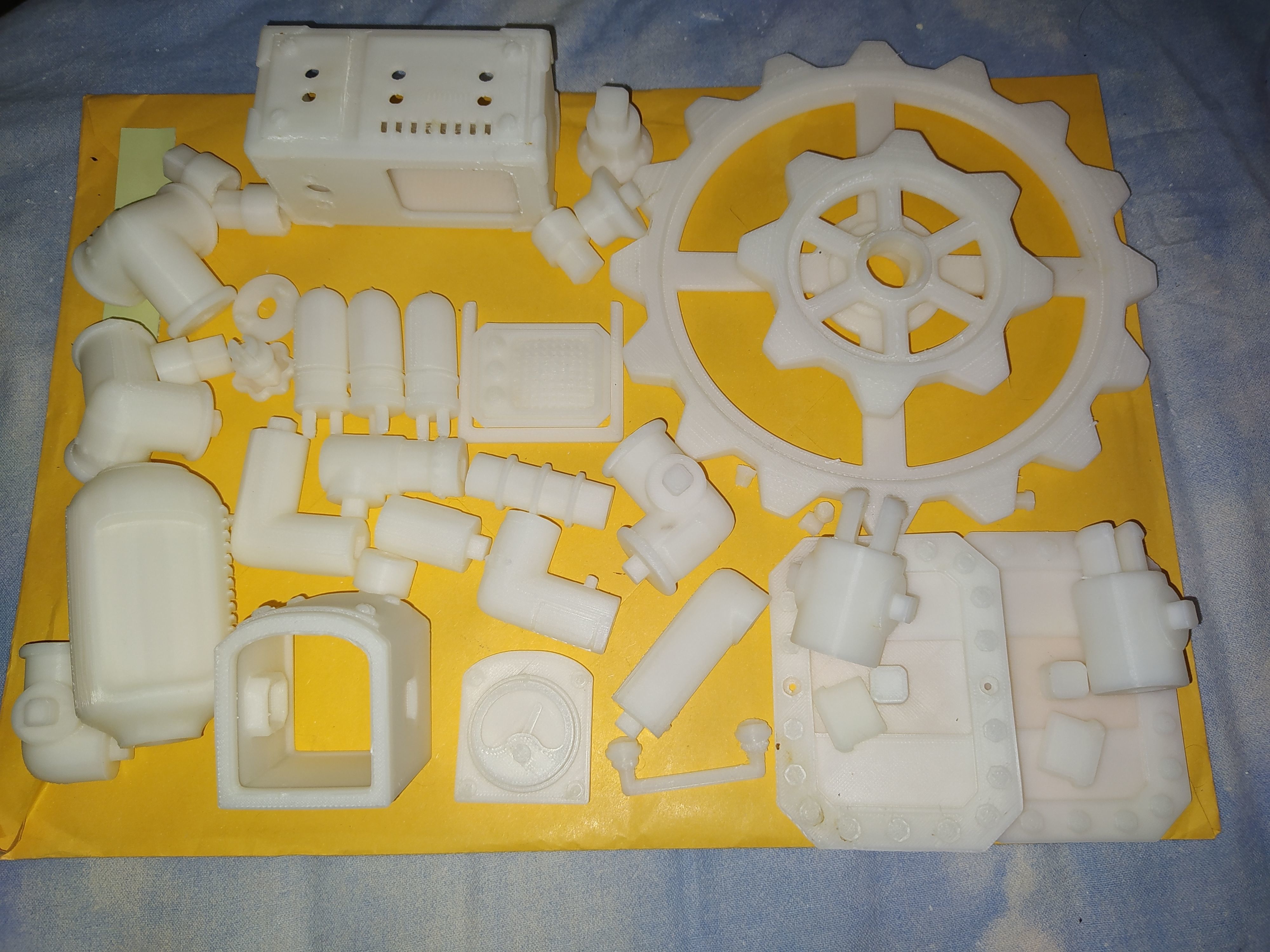 Machinery Wall Decoration - Printer Ready 3D print model_8