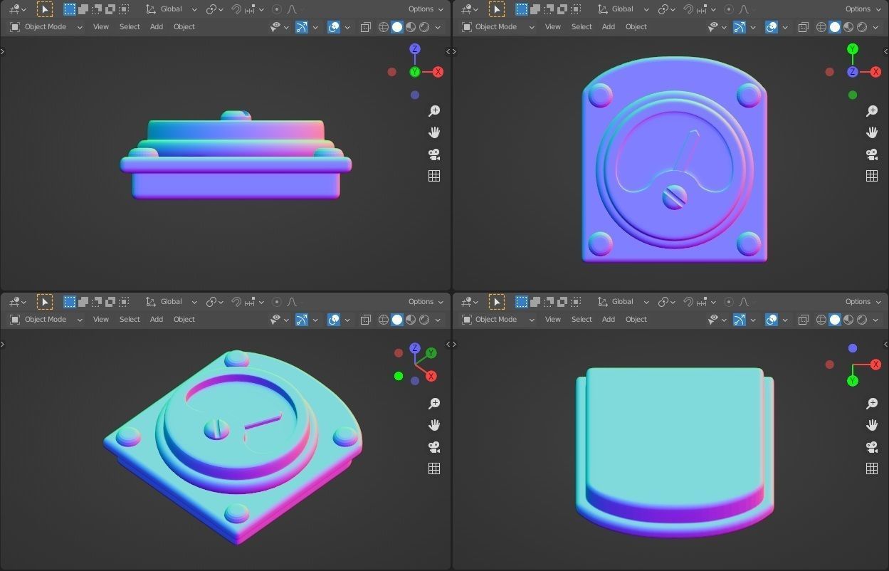 Machinery Wall Decoration - Printer Ready 3D print model_33