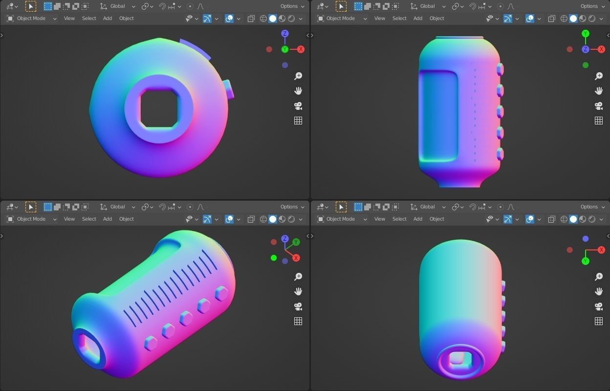 Machinery Wall Decoration - Printer Ready 3D print model_34