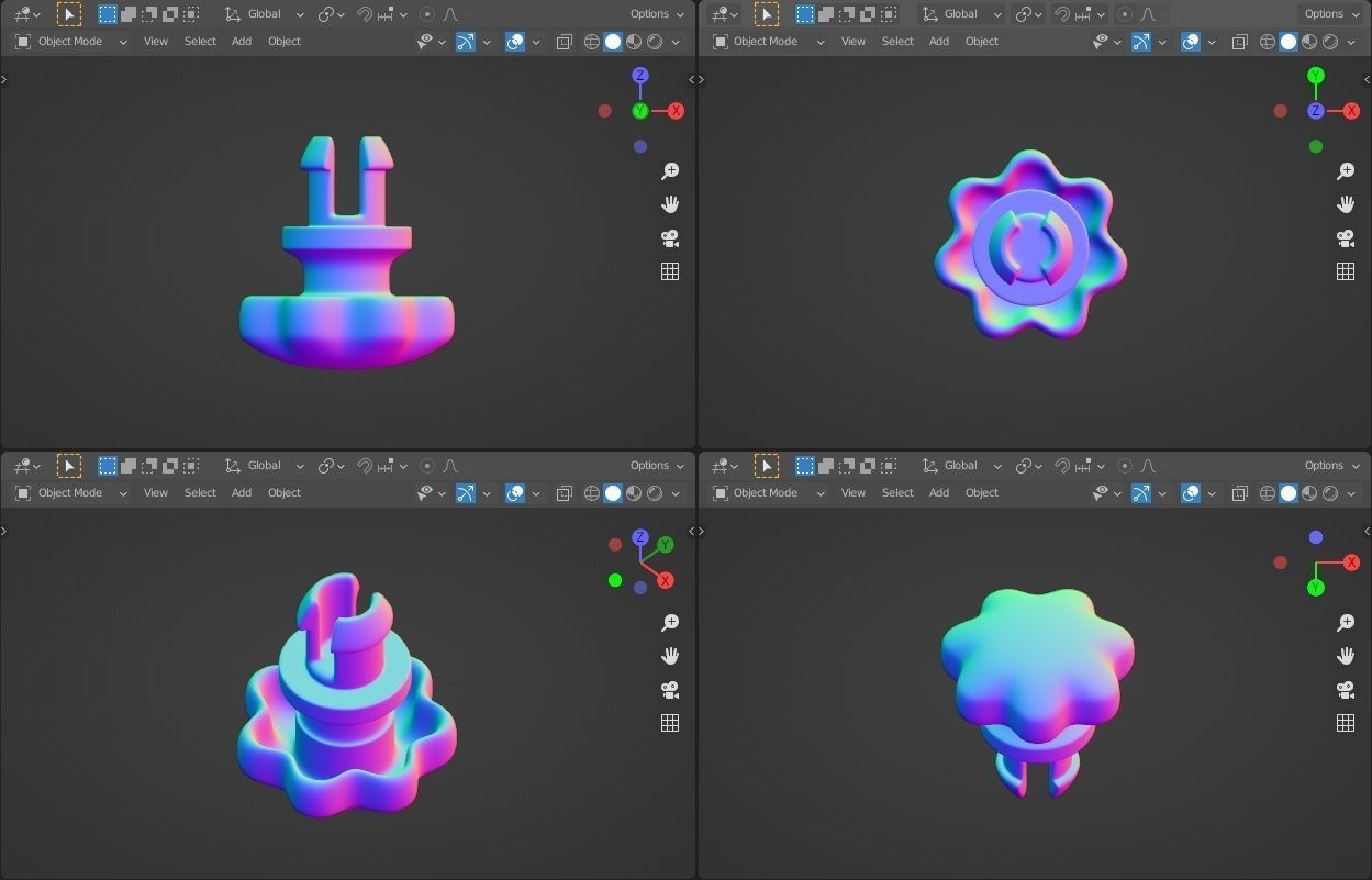 Machinery Wall Decoration - Printer Ready 3D print model_40