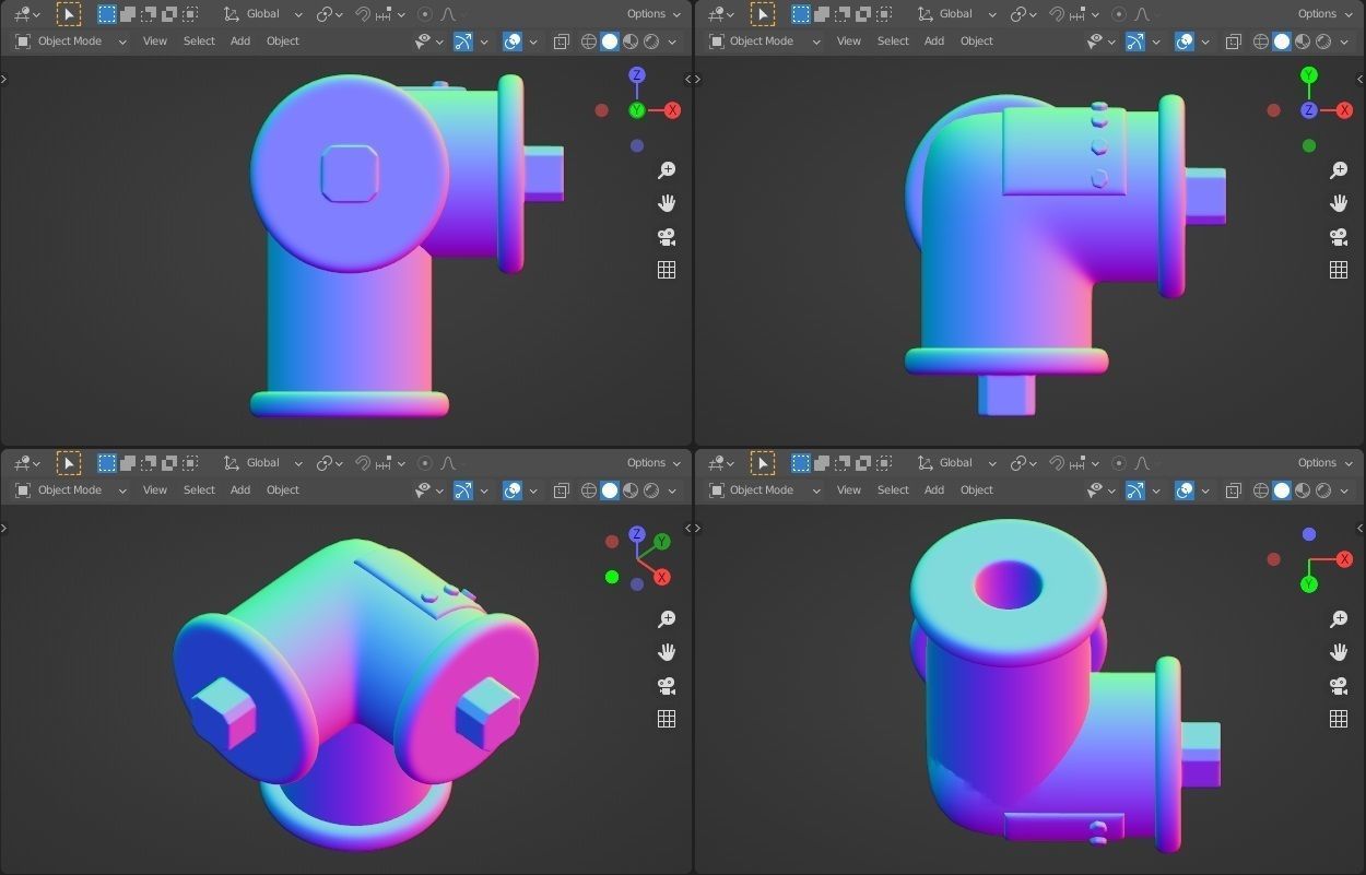 Machinery Wall Decoration - Printer Ready 3D print model_29