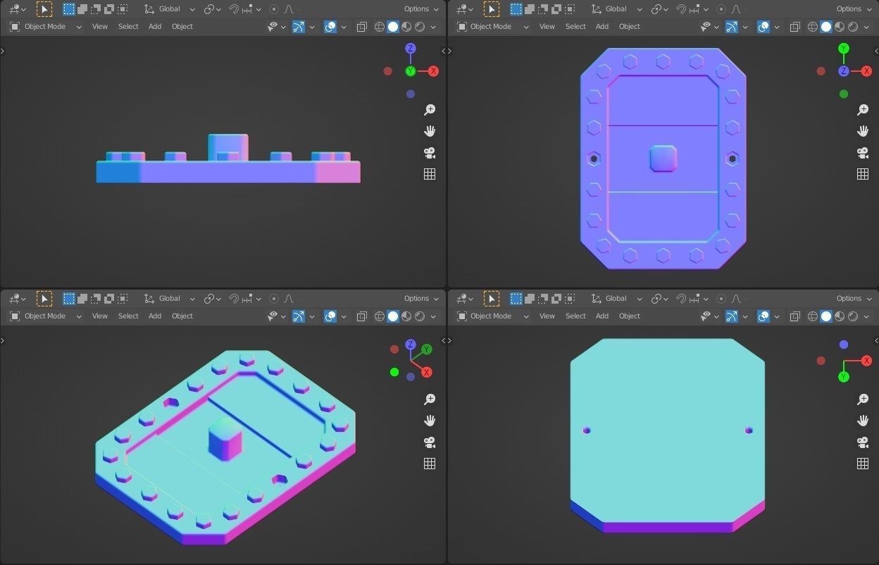Machinery Wall Decoration - Printer Ready 3D print model_37