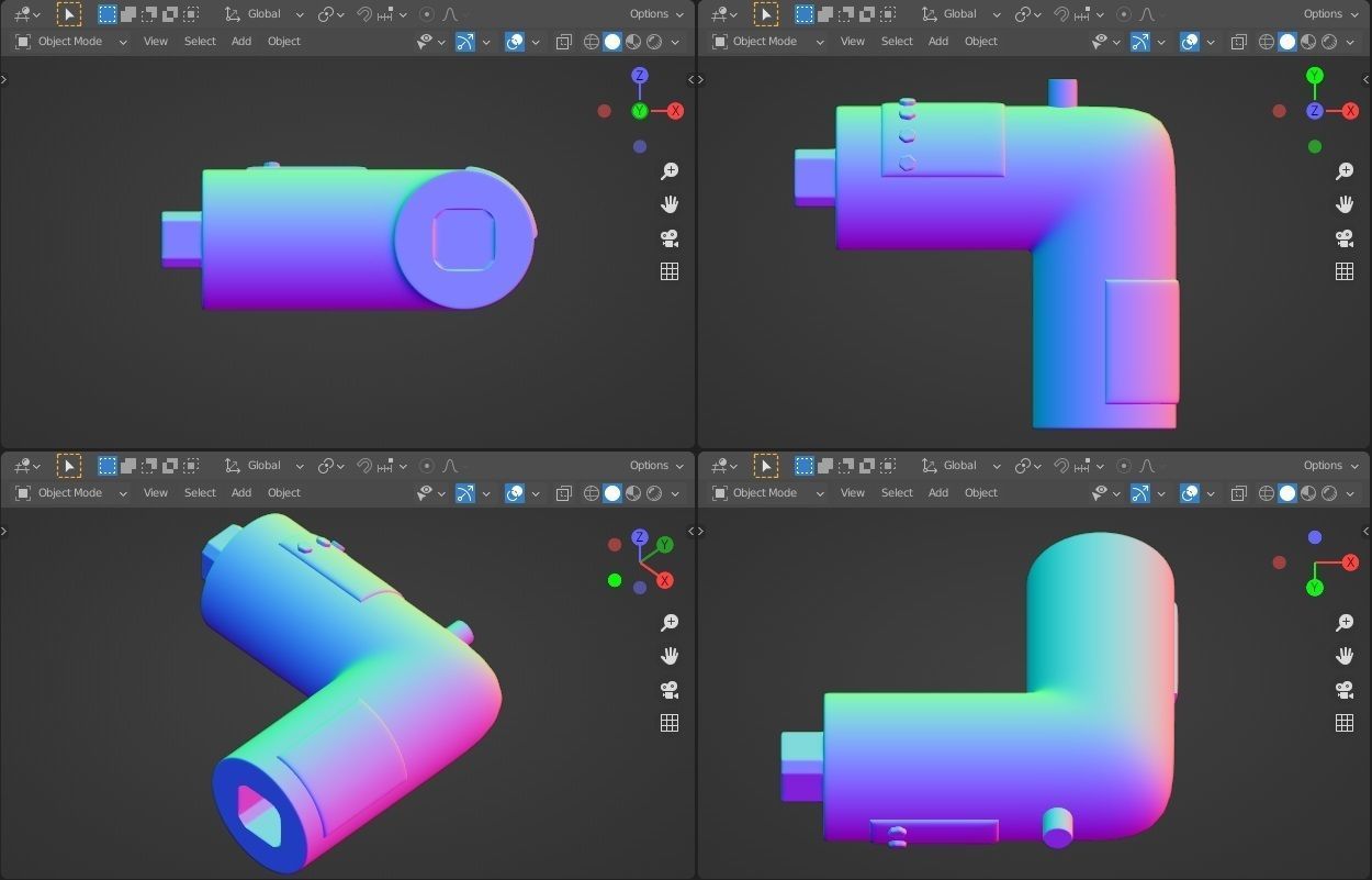 Machinery Wall Decoration - Printer Ready 3D print model_31