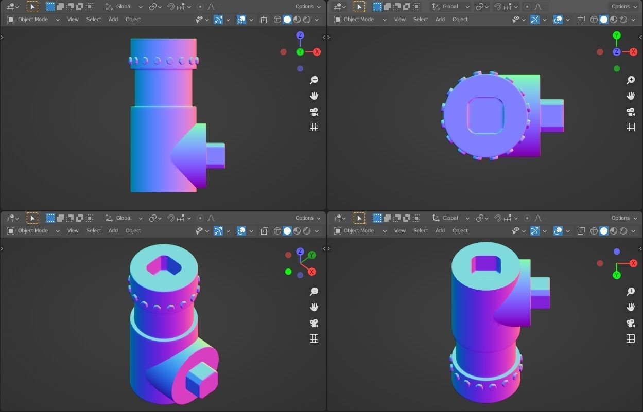 Machinery Wall Decoration - Printer Ready 3D print model_22