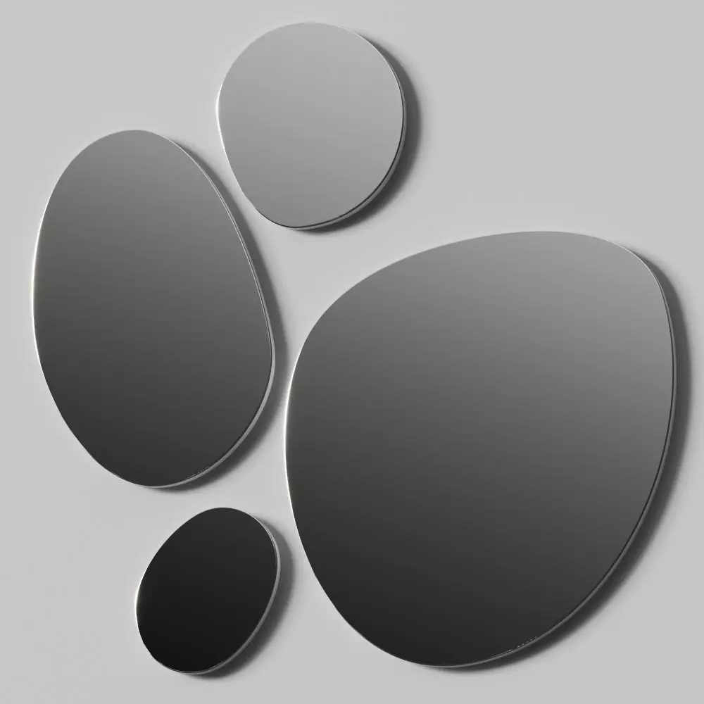 Birex Drop Wall Mirrors 3D model_0