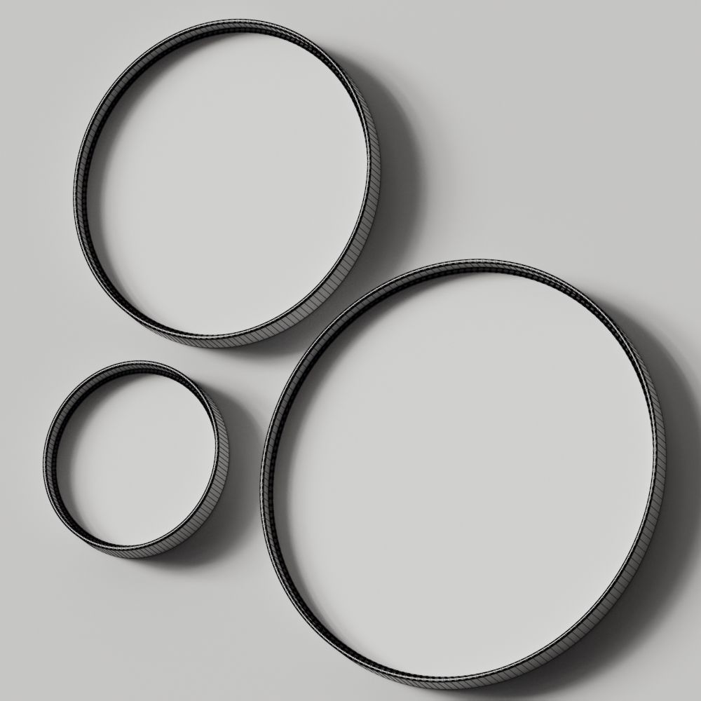 Sovet Italia Sail Mirrors 3D model_2