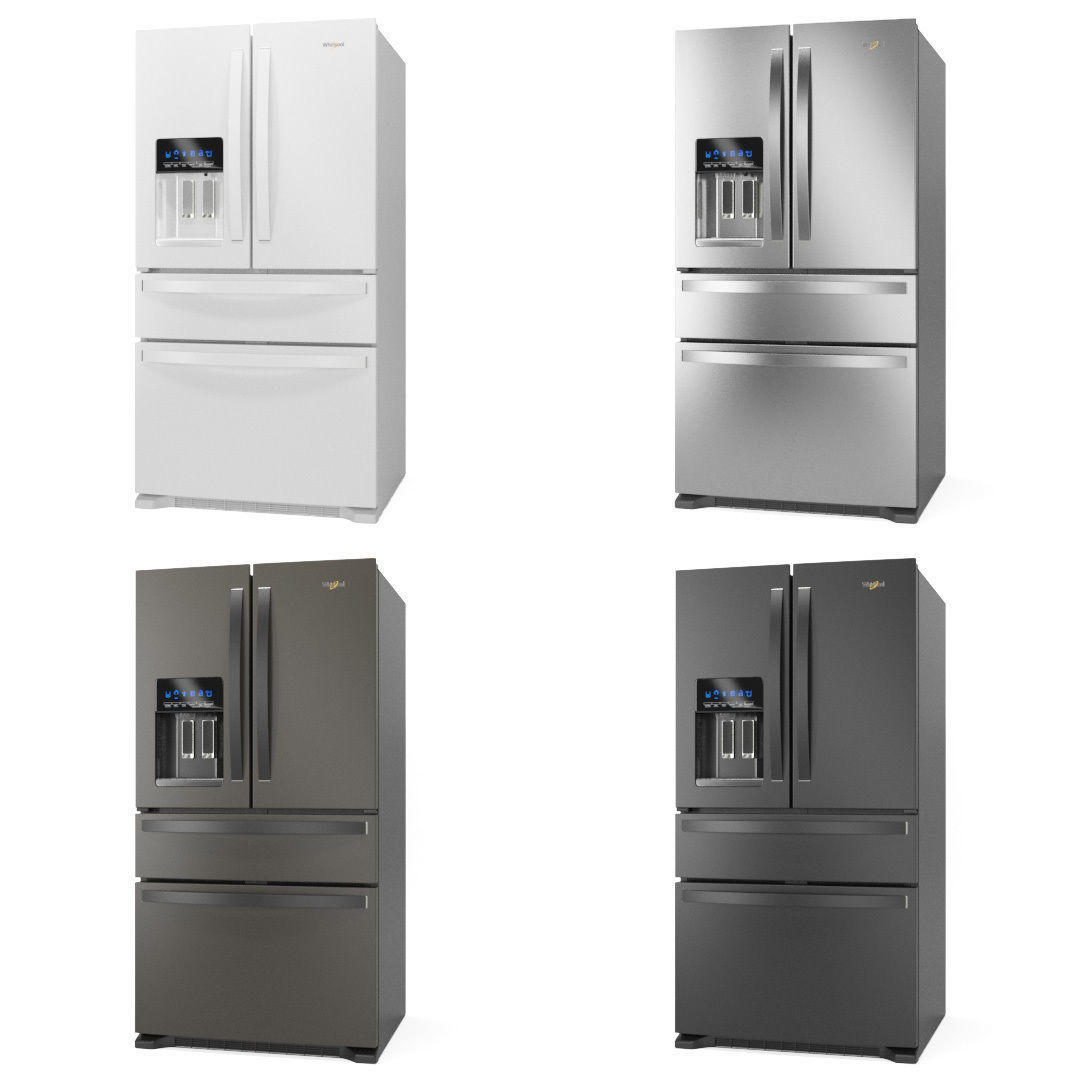 Kitchen appliances Whirpool 3D Model Collection_18