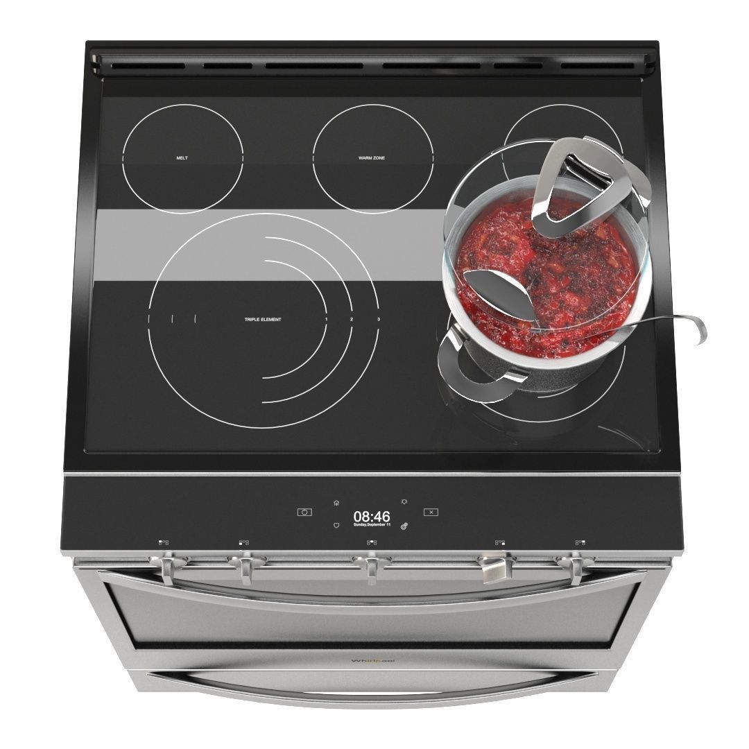 Kitchen appliances Whirpool 3D Model Collection_9