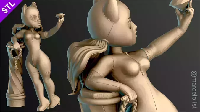 Catwoman - Gotham City Sirens 3D print model