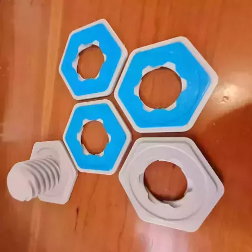 Bolt and Nut Coaster