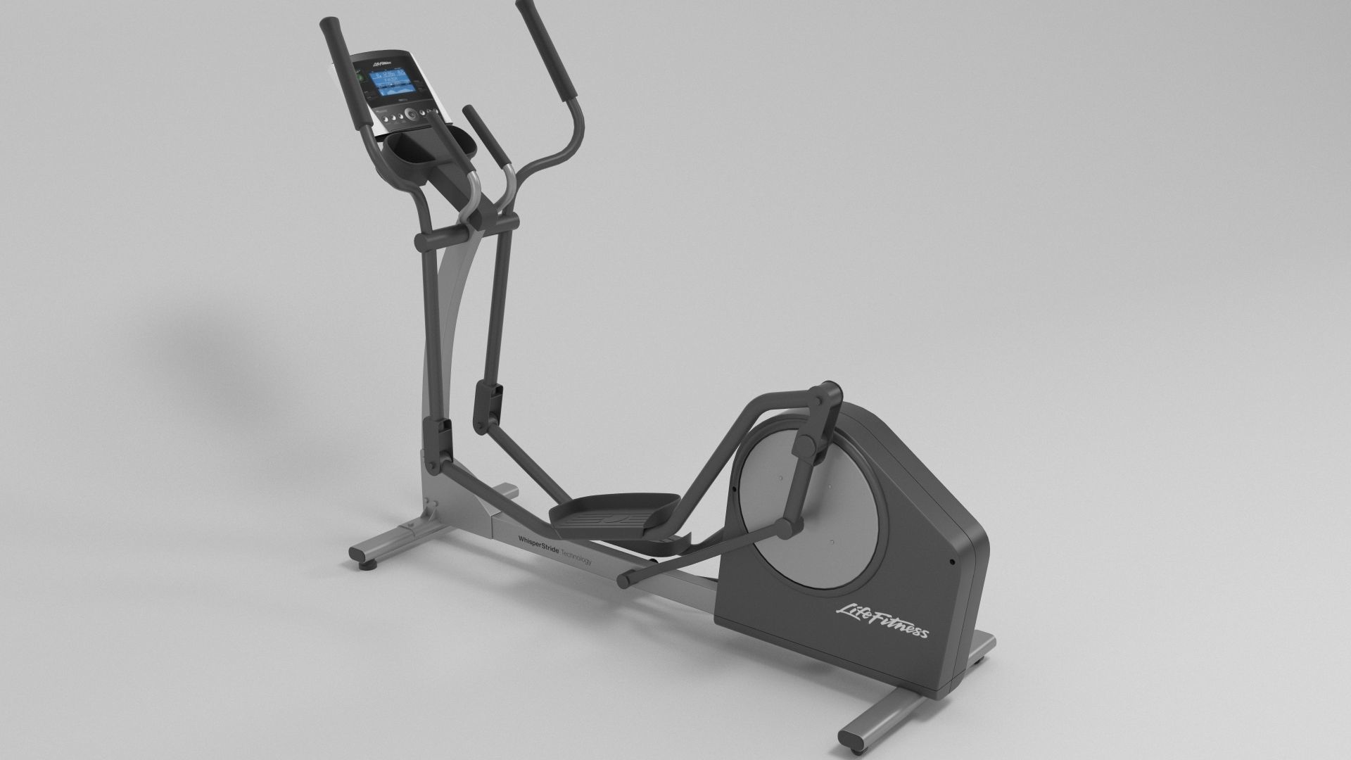 Life Fitness X1 Elliptical Cross-Trainer 3D model_4