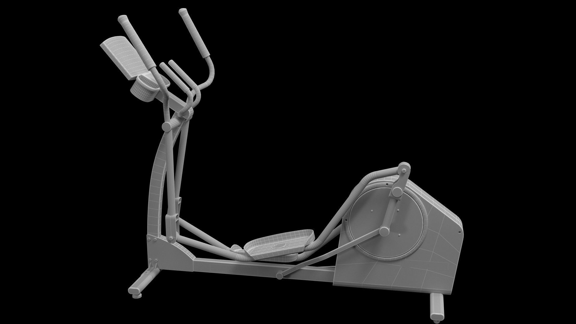 Life Fitness X1 Elliptical Cross-Trainer 3D model_5