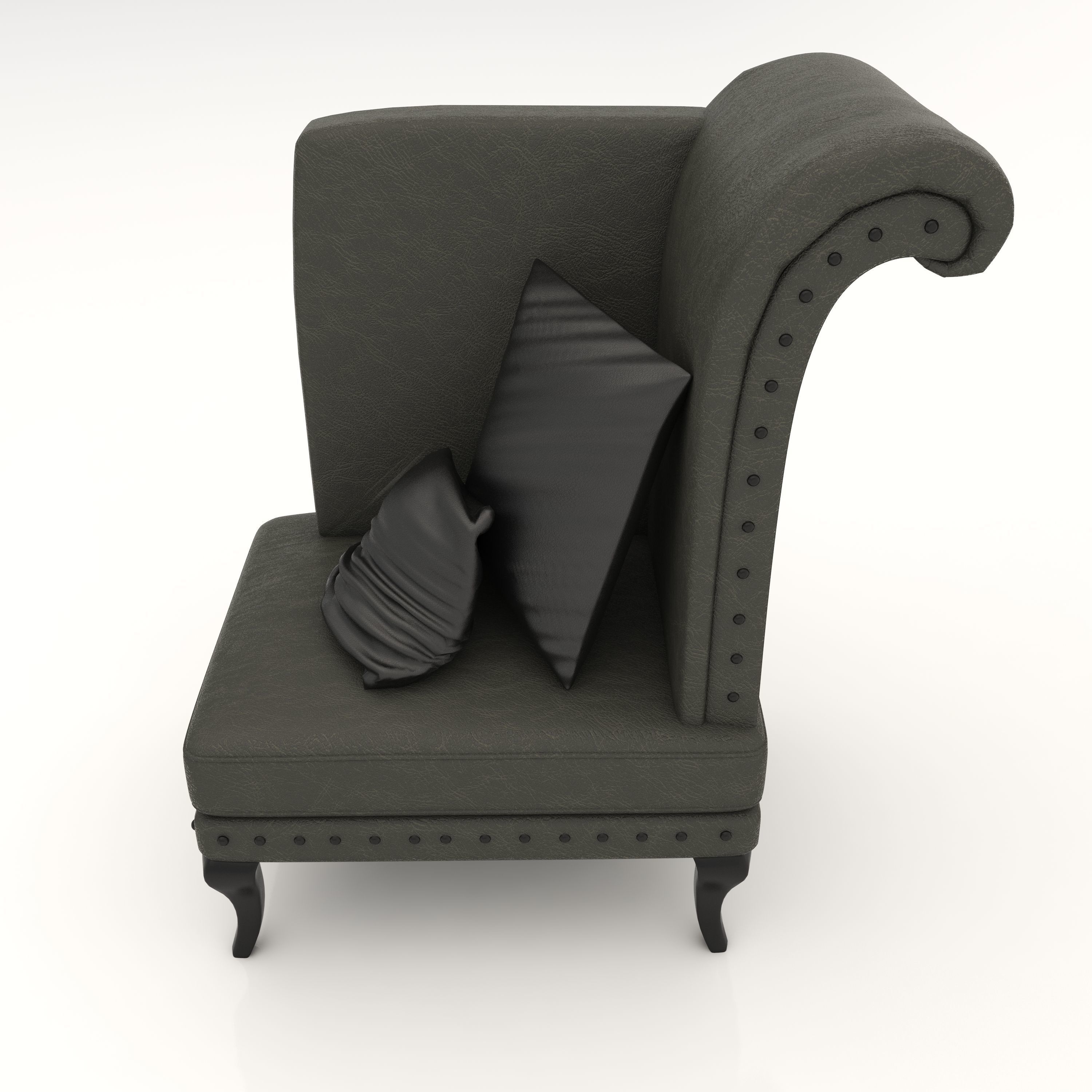 Interior Sofa Armchair 28 - For CNC and Interior 3D model_6