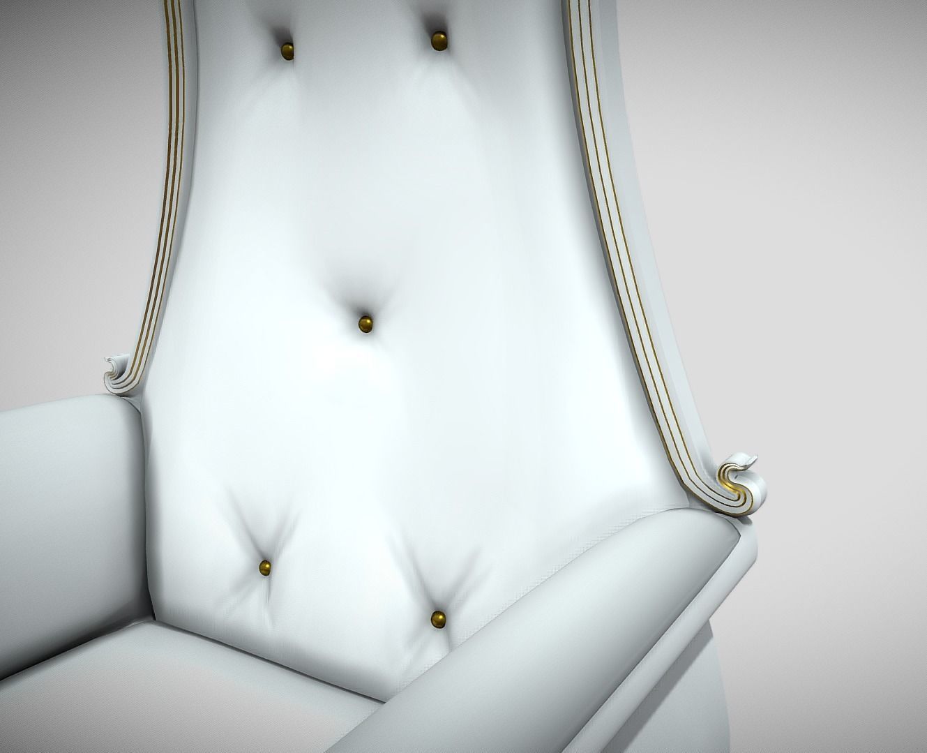 Antique Sofa 3D model_5