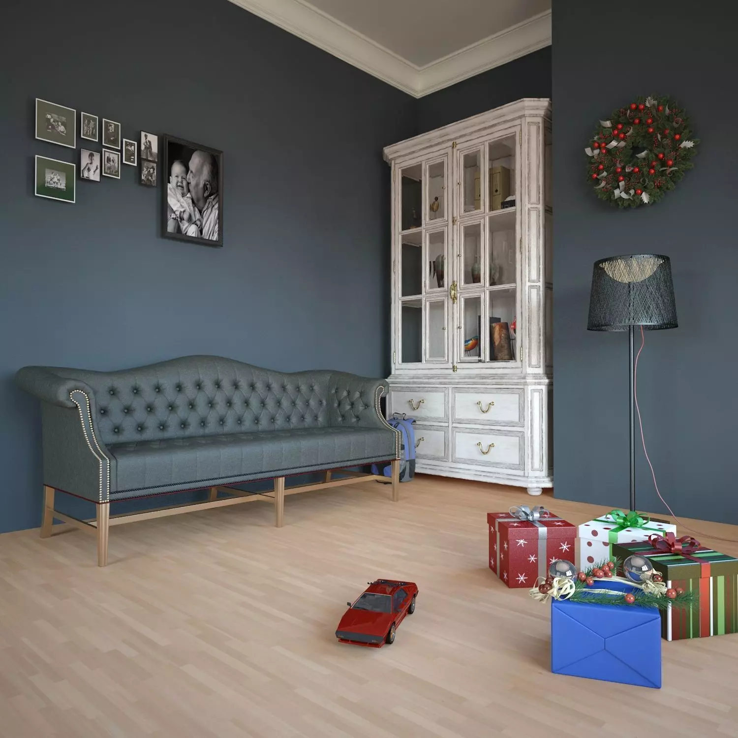 Interior Sofa 29 - For CNC and Interior 3D model_0