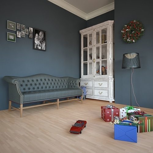 Interior Sofa 29 - For CNC and Interior 3D model