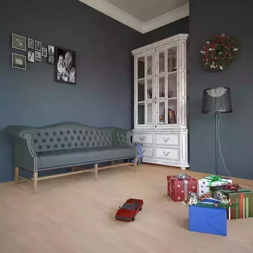 Interior Sofa 29 - For CNC and Interior 3D model