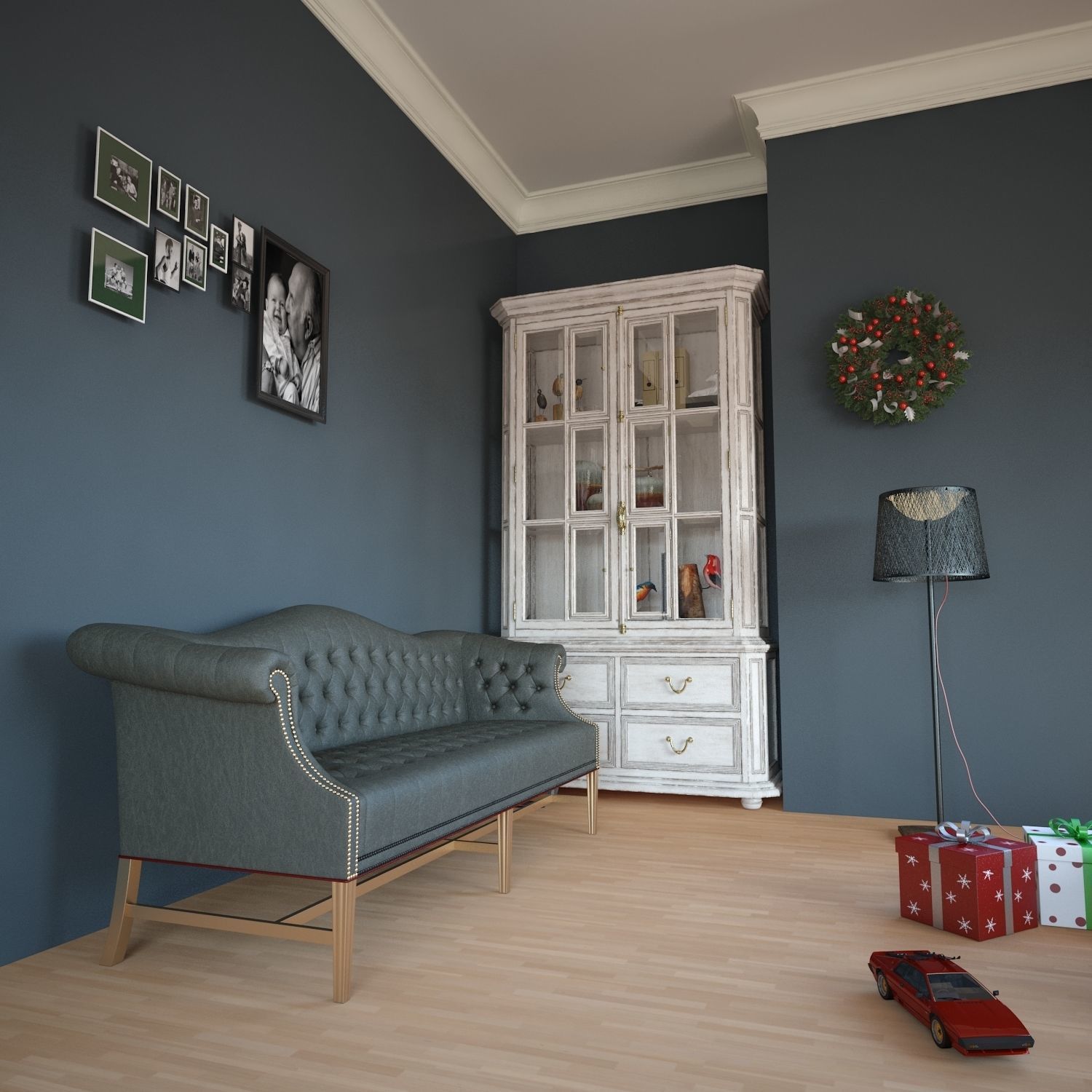 Interior Sofa 29 - For CNC and Interior 3D model_1