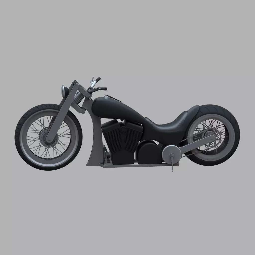 Electric Bike Free 3D model