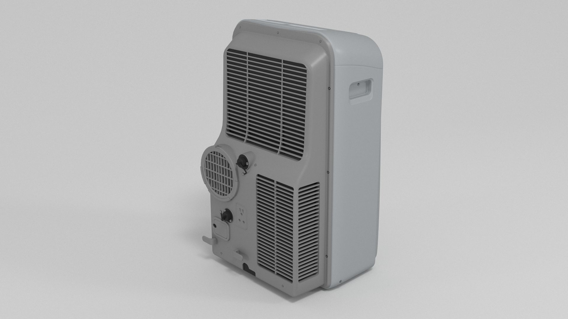SPT WA-1420E Portable Air Conditioner-14000 BTU 3D model_3