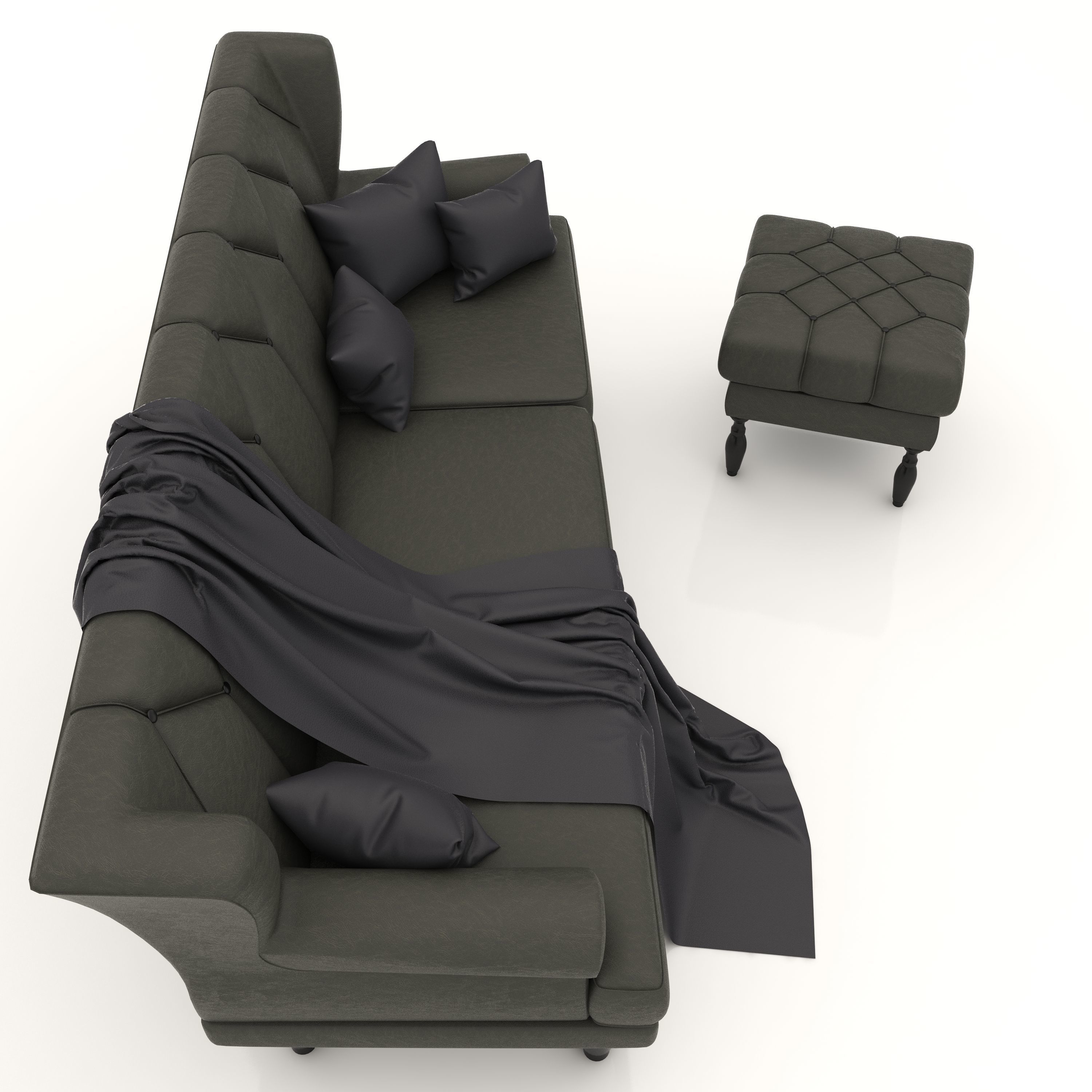 Interior Sofa 31 - For CNC and Interior 3D model_6