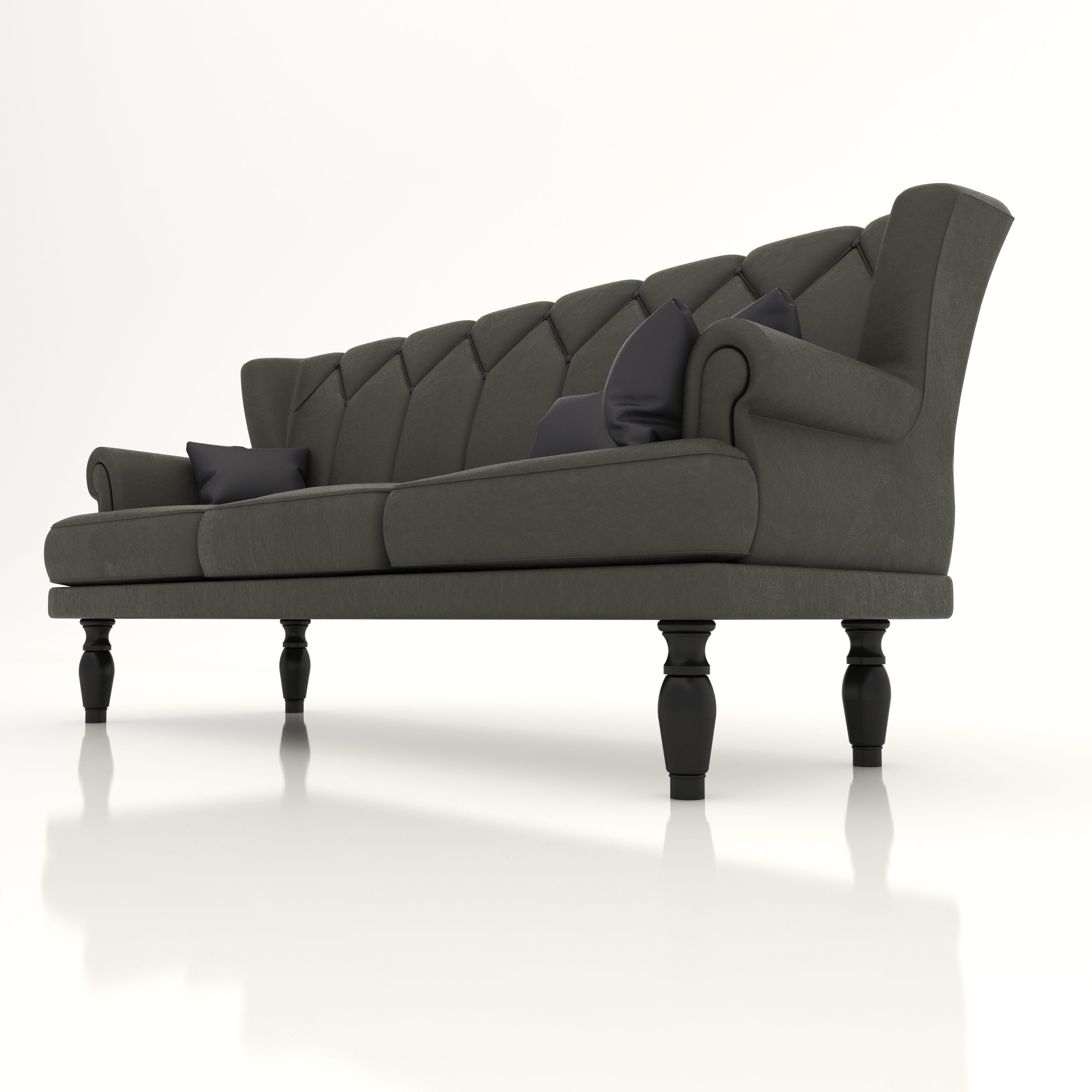 Interior Sofa 31 - For CNC and Interior 3D model_7