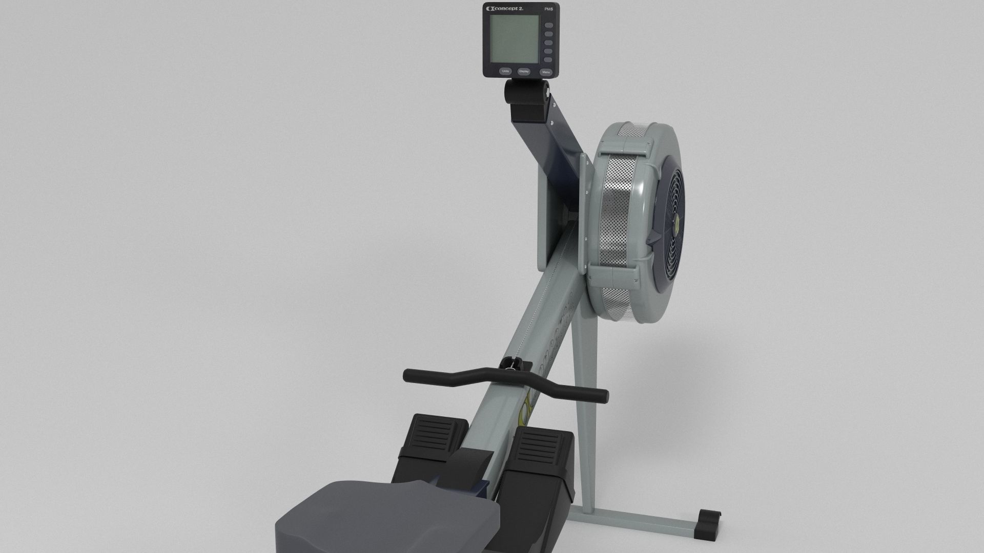 Concept 2 Model E Indoor Rowing Machine PM5 3D model_4