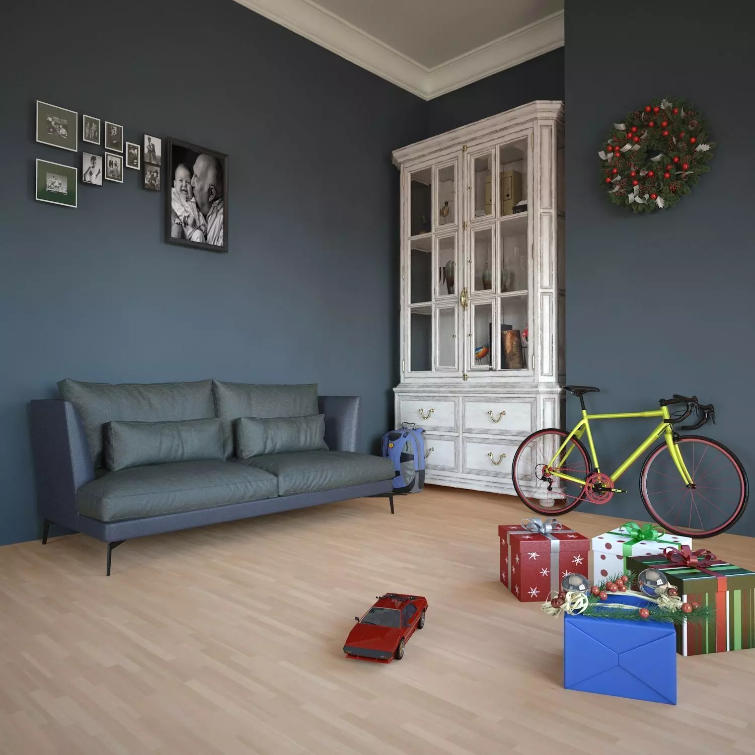 Interior Sofa 32 - For CNC and Interior 3D model_0