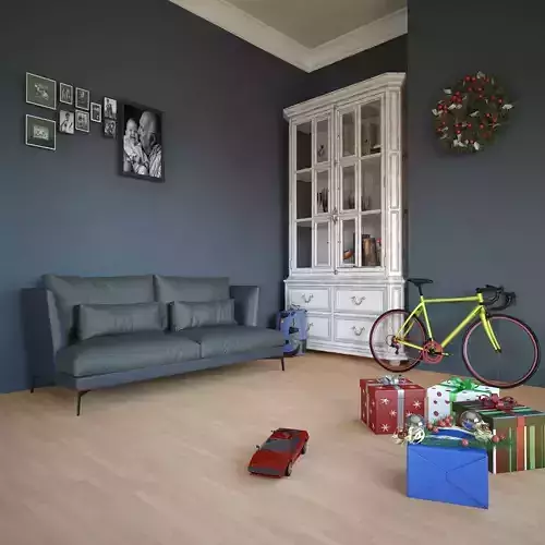 Interior Sofa 32 - For CNC and Interior 3D model