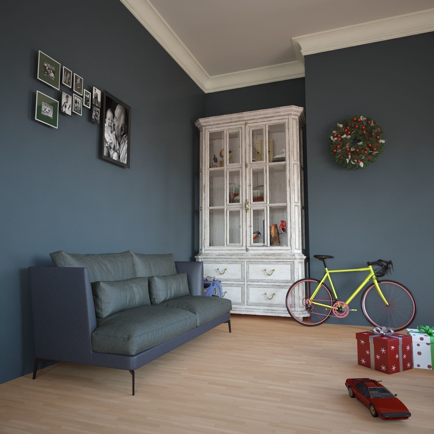 Interior Sofa 32 - For CNC and Interior 3D model_1