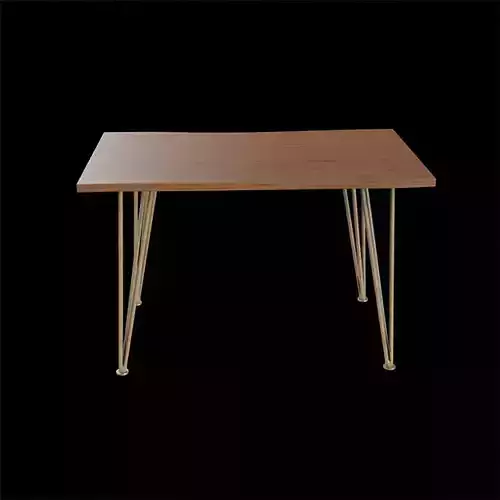 Madison Dining Table Mohagany wood