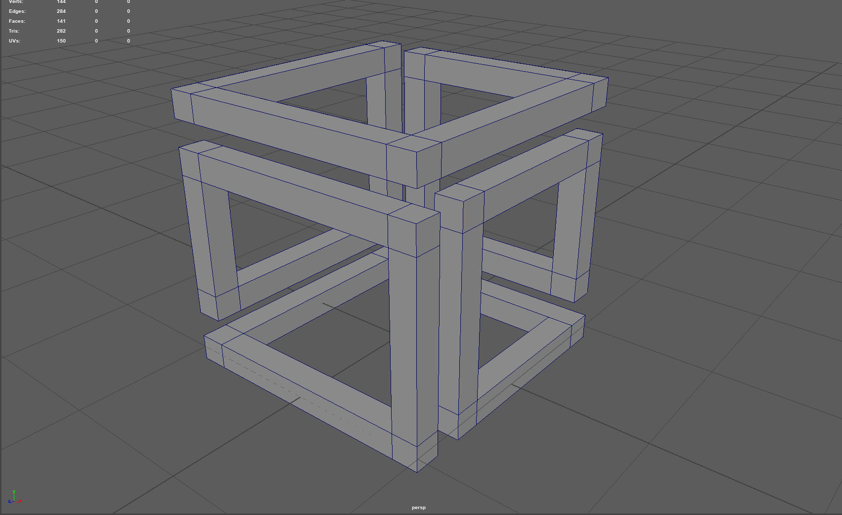 Infinity cube 3D print model_4