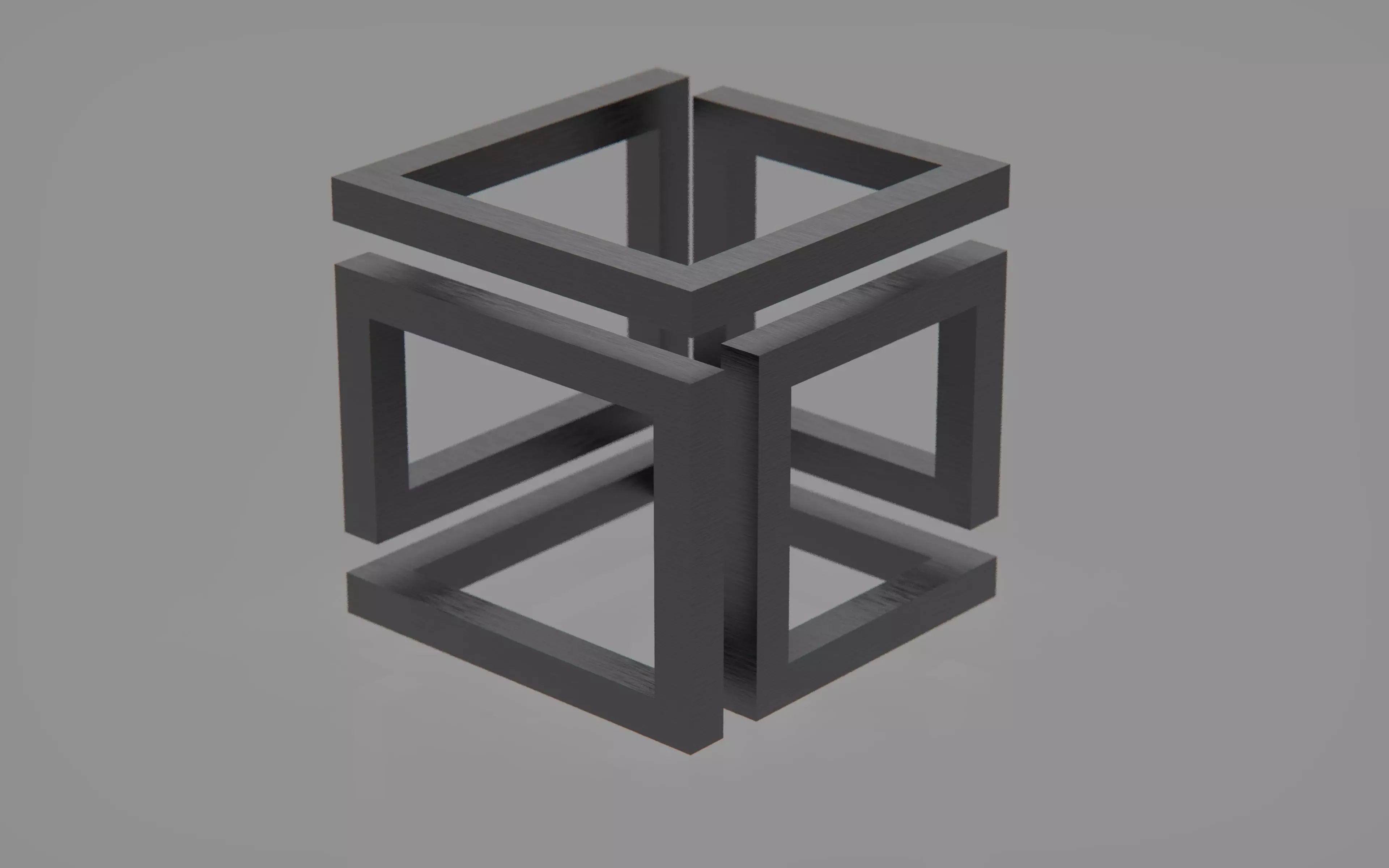 Infinity cube 3D print model_0