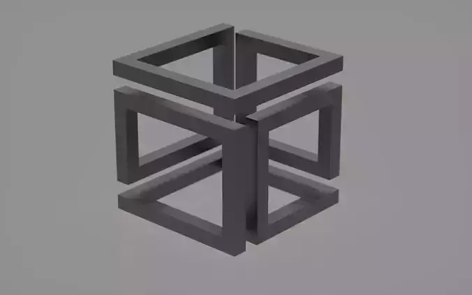 Infinity cube 3D print model