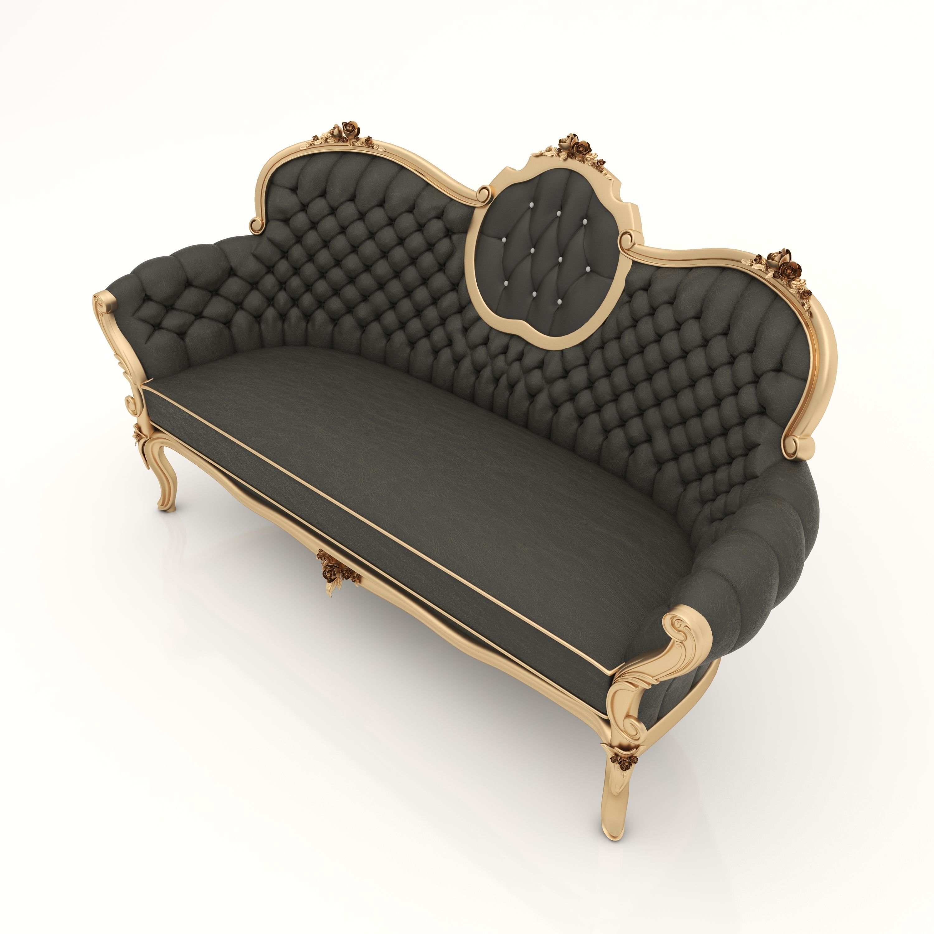 Interior Sofa and Armchair 33 - For CNC and Interior 3D model_3