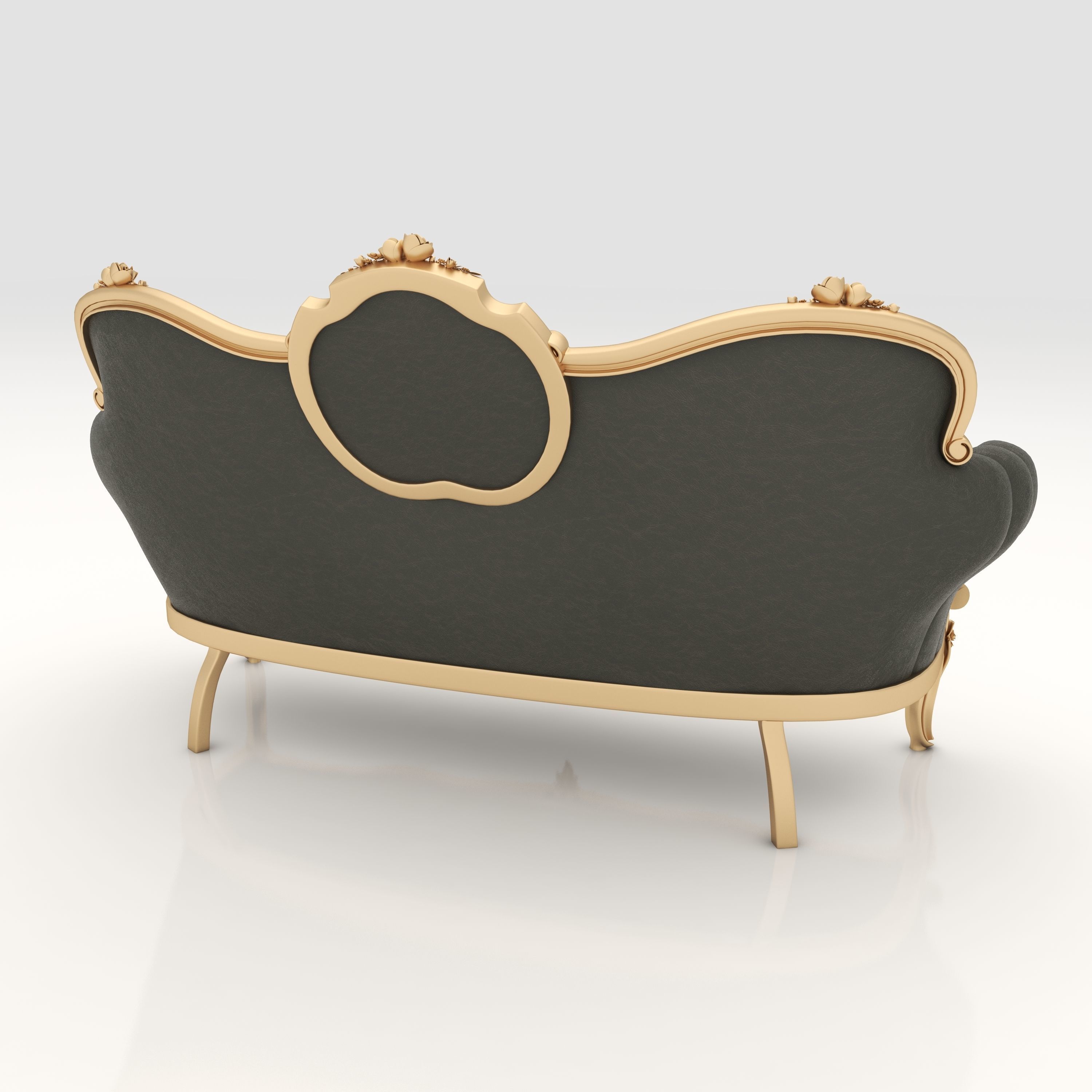 Interior Sofa and Armchair 33 - For CNC and Interior 3D model_6