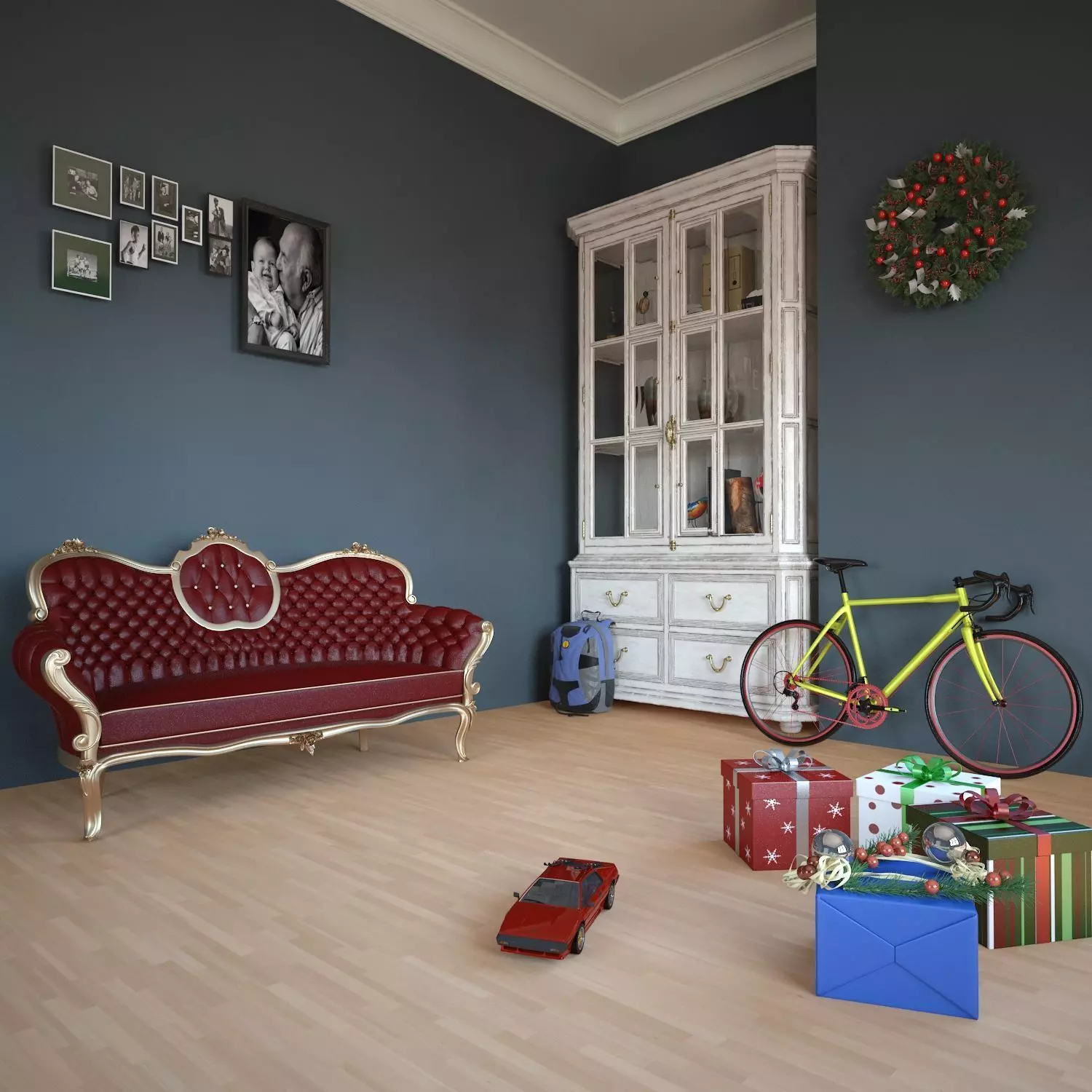 Interior Sofa and Armchair 33 - For CNC and Interior 3D model_0