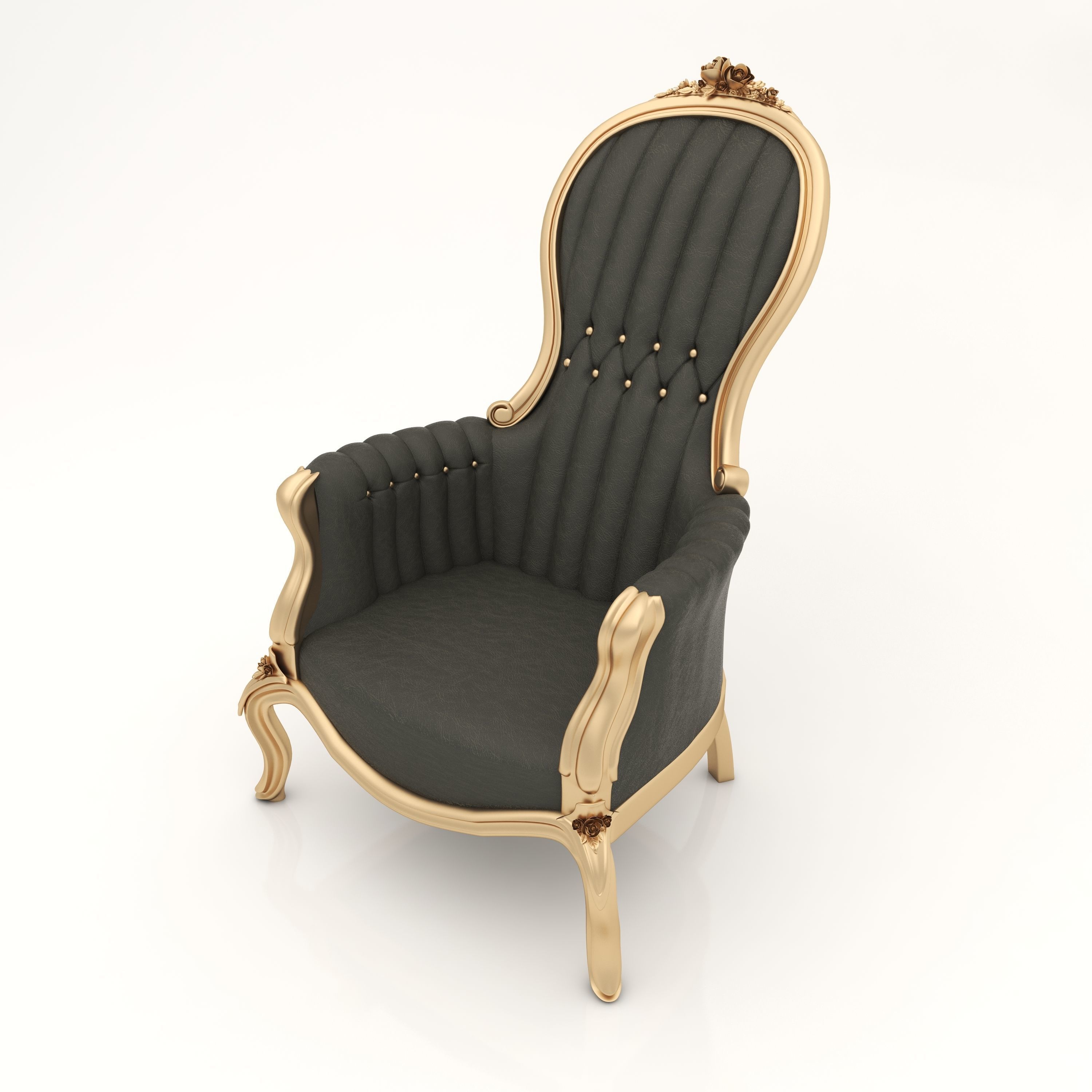 Interior Sofa and Armchair 33 - For CNC and Interior 3D model_2