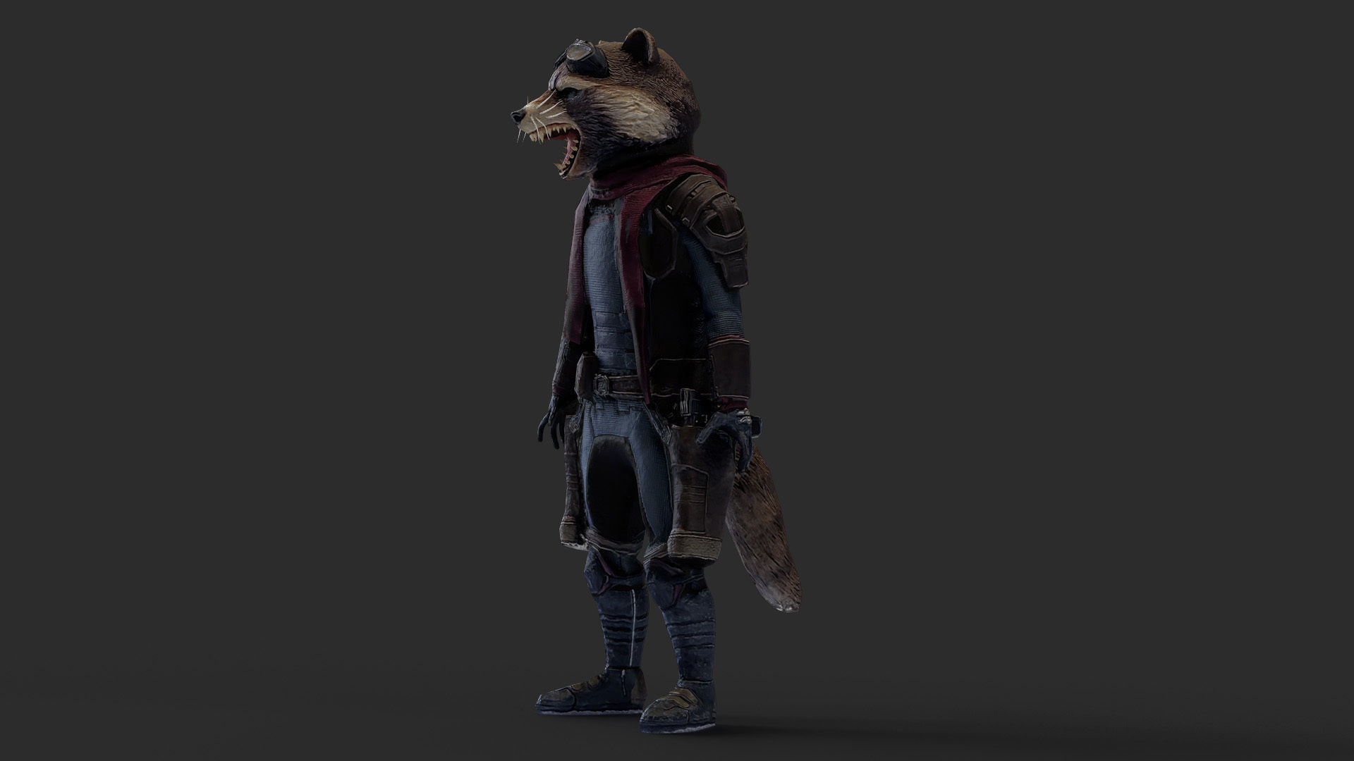 Rocket Racoon Model 3D model Rocket Racoon 3d model Scan VR / AR / low-poly | CGTrader